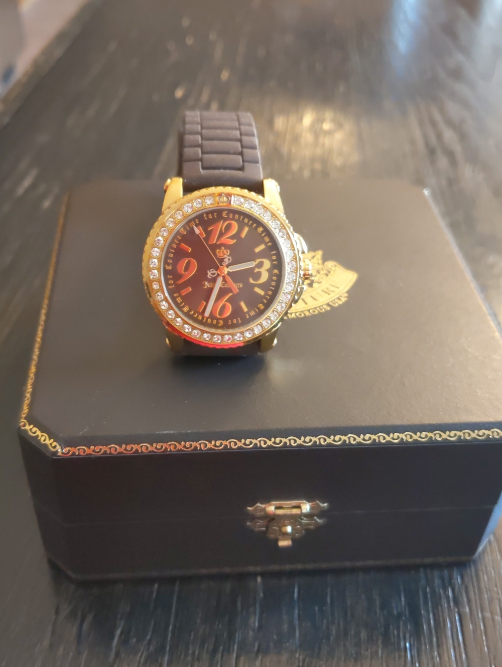 Juicy Couture Brown & Gold Watch
